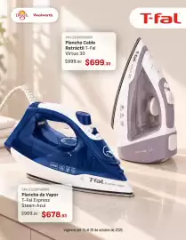 Folleto DelSol Página 3: T-fal - plancha cable retractil €699,30, T-fal - plancha de vapor €678,93