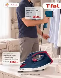 Folleto DelSol Página 4: T-fal - plancha de vapor €559,93, T-fal - vaporizador €699,93