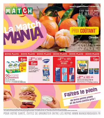 Match (valable jusqu'au 1-11)