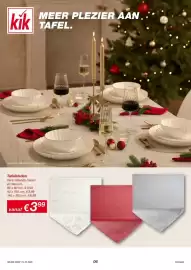 Kik folder Pagina 6: Kik tafelkleden €3,99