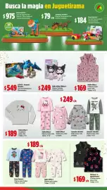Folleto Bodega Aurrerá Página 6: Hello Kitty® Sudadera para niña €189,00, Mickey o Spiderman Chaleco polar para niño €169,00