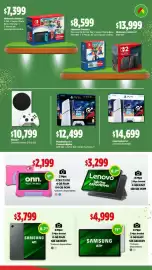 Folleto Bodega Aurrerá Página 8: Sony PlayStation 5 Consola Estándar €14.699,00, Samsung a11 €3.799,00