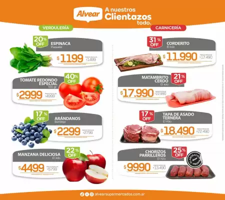 Alvear (válido hasta 21-10)