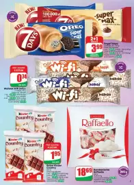 Dino gazetka Strona 3: Bombonierka Raffaello €18,69, Wafelek Wifi toffi Deliss €0,74