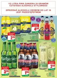 Dino gazetka Strona 6: Piwo bezalkoholowe Napój bezalkoholowy Jazz Radler Gruszka €2,15, Napój piwny Garage Hard Lemon €4,39