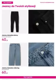 Pepco gazetka tydzień 42 Strona 5: Jeansy damskie wide leg €60,00, Jeansy damskie skinny €40,00