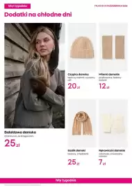 Pepco gazetka tydzień 42 Strona 6: Mitenki damskie €12,00, Rękawiczki damskie włochnate €7,00