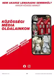 Kik akciós újság Oldal 2: NEM AKARSZ LEMARADNI SEMMIRŐL? AKKOR KÖVESS MINKET KÖZÖSSÉGI MÉDIA OLDALAINKON ADSEHIL ALPIKSN
