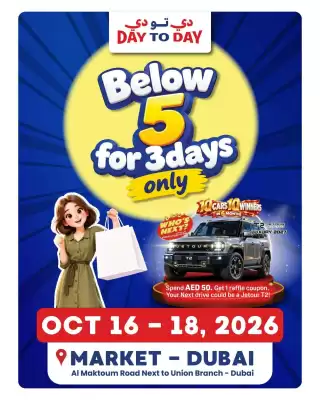 Day To Day (valid until 18-10)