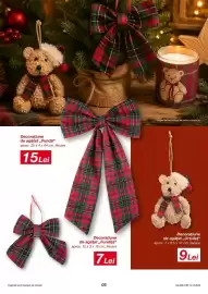 Catalog Kik Pagină 5: Decorațiune de agăţat,,Fundǎ" aprox. 25 x 4 x 44 cm, fiecare 15 Lei Imagine realizată integral sau