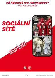 Kik leták Strana 2: UŽ NECHCEŠ NIC PROPÁSNOUT? PAK SLEDUJ NAŠE SOCIÁLNÍ SÍTĚ INSPIRACE. AKCE NÁPADY. NOVINKY ADEFIRE ALPSK k
