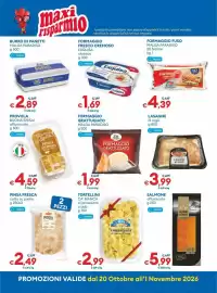 Volantino MD Discount Pagina 2: maxi Fisparmio BURRO IN PANETTI MALGA PARADISO g 500 FRESCO BURRO I prodotti potrebbero non