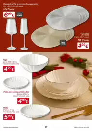 Folheto kik Página 7: Copos de vinho branco ou de espumante com rebordo dourado, cada 3,50€/unid. 699 € PACK 2 UNID. Taça
