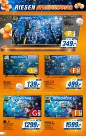 Expert Techno Land Prospekt woche 42 Seite 4: LG OLED55C69LB.AEU €1.299,00, SONY Bravia 6 K65A69PB €1.599,00