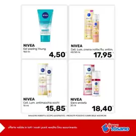 Volantino Iper Tosano settimana 42 Pagina 3: NIVEA Cell. Lum. crema notte/flu. antim. €17,95