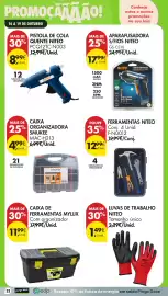 Folheto Pingo Doce | Film de Semana Página 22: Luvas de trabalho niteo €1,49, Caixa de ferramentas mylux €11,99