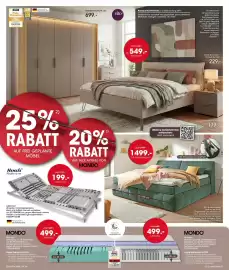 Möbel Martin Prospekt Seite 6: MONDO Matratze €499,00, Hemafa Lattenrost €199,00