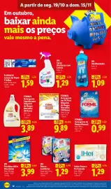 Folheto Lidl semana 43 Página 12: W5 Blocos Sanitários €1,29, Formil detergente de roupa manual €0,99