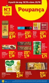 Folheto Lidl semana 43 Página 16: Nacional my cookies chocolate €1,19, Blédina fruta pura taça pera €2,04