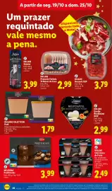 Folheto Lidl semana 43 Página 26: Dulano selection patê €1,79, Milbona profiteroles €3,99