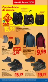 Folheto Lidl semana 43 Página 37: Crivit botas de caminhada para senhora €15,99, Crivit botas de caminhada para homem €19,99