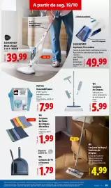 Folheto Lidl semana 43 Página 39: Conjunto de Panos de Limpeza Microfibra €1,99