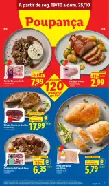 Folheto Lidl semana 43 Página 7: Peito de Frango em Vácuo €5,79, Jardineira da Coxa de Peru €6,35