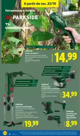 Folheto Lidl | Fim-de-Semana Página 14: Parkside ventosa para cerâmica 20 v sem bateria €34,99