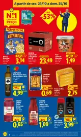 Folheto Lidl | Fim-de-Semana Página 8: Combino macarrão grande €0,69, Baresa polpa de tomate com cebola e alho €1,09