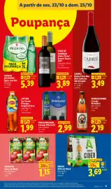 Folheto Lidl | Fim-de-Semana Página 9: Perlenbacher Cerveja Pills 0,0% €2,99, Argus sidra de maçã €3,69