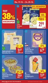 ALDI folder week 43 Pagina 13: Daylicious Aardappelgratin €1,49, Gouda geraspte kaas €1,49