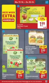 ALDI folder week 43 Pagina 19: Easy Potato Tonight Saus voor aardappel ovenschotel €1,99, All Seasons Appelmoes €1,99