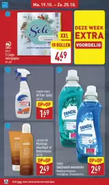 ALDI folder week 43 Pagina 20: Lacura Spa Mystique douchegel of bodymousse €2,49, Solo 3-laags toilet papier €4,49