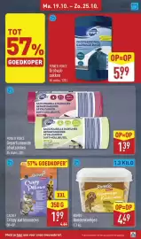 ALDI folder week 43 Pagina 21: Power Force Geparfumeerde afvalzakken €1,39, Romeo Hondenkoekjes €4,49