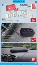 ALDI folder week 43 Pagina 39: RIDE+GO Oplaadbare luchtcompressor €14,99, RIDE+GO Lucht-ontvochtiger €3,99