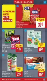 ALDI folder week 43 Pagina 43: Van de Boom Groene ijsthee €0,99, Teisseire siroop 0% €2,99