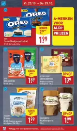ALDI folder week 43 Pagina 44: Jordans Granola €1,99, Duo Penotti Hazelnootpasta €1,99