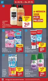 ALDI folder week 43 Pagina 46: WC-EEND Toiletblok €2,00, Jean Bâton Saus €2,49