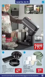 ALDI folder week 43 Pagina 47: Crofton Bakvorm €4,99, Crofton Keuken- meet- en doseerhulpen €1,99