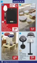 ALDI folder week 43 Pagina 48: Crofton Siliconen deksels 5-pack €1,49, Casalux 3-in-1 tafellamp €7,99