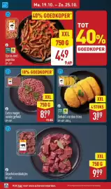 ALDI folder week 43 Pagina 8: Gyros met paprika €4,49, Extra mager rundergehakt €8,99