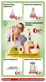 Kruidvat folder | Speelgoed Pagina 10: Houten Vos Stapeltoren, Houten Schaap Stapeltoren