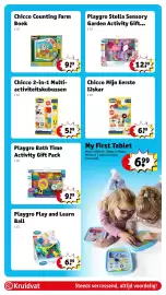 Kruidvat folder | Speelgoed Pagina 12: Chicco Counting Farm Boek, Dreamiez Konijn Slaapknuffel