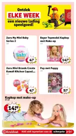 Kruidvat folder | Speelgoed Pagina 15: Pop met Puppy, Doktersset met Pop