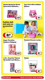 Kruidvat folder | Speelgoed Pagina 16: L.O.L. Surprise! Tweens Mermaids! Lola Waves Modepop, Bayer Charlene Little Love Pop
