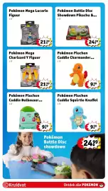Kruidvat folder | Speelgoed Pagina 17: Pokémon Mega Charizard Y Figuur, Pokémon Pluchen Cuddle Squirtle Knuffel