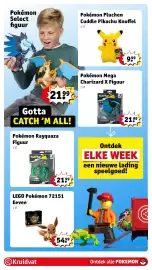 Kruidvat folder | Speelgoed Pagina 18: Pokémon Pluchen Cuddle Pikachu Knuffel, Pokémon Rayquaza Figuur