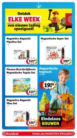 Kruidvat folder | Speelgoed Pagina 22: Picasso Magnetische Tegels in Blik, Magnetische Super Set