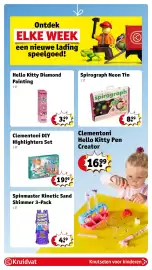 Kruidvat folder | Speelgoed Pagina 24: Spirograph Neon Tin, Hello Kitty Diamond Painting
