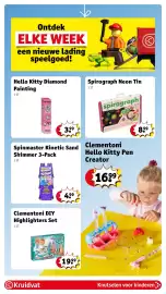Kruidvat folder | Speelgoed Pagina 24: Spirograph Neon Tin, Hello Kitty Diamond Painting